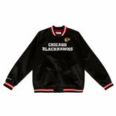 Chicago Blackhawks Mitchell & Ness Lightweight Satin NHL Jacket - Taass near me