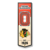 Chicago Blackhawks 3D Stadium NHL Banner - Taass near me