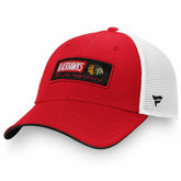 Chicago Blackhawks Iconic Defender Fanatics Adjustable NHL Trucker Cap - Taass online
