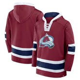 Colorado Avalanche Laced NHL Hoodie Red - Taass for sale