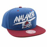 Colorado Avalanche Transcript Mitchell & Ness Snapback NHL Cap - Taass near me