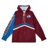 Colorado Avalanche Undeniable Mitchell & Ness NHL Windbreaker Jacket - Taass for sale
