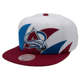 Colorado Avalanche Sharktooth 2-Tone Mitchell & Ness Snapback NHL Cap - Taass US