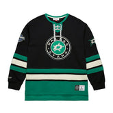 Dallas Stars Mitchell & Ness Heritage NHL Lace-Up Jersey Crew - Taass for sale