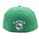 Minnesota North Stars Vintage Mitchell & Ness Fitted NHL Cap Green - Taass near me