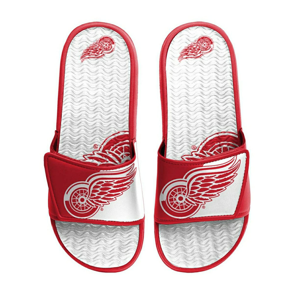 Detroit Red Wings Big Logo NHL Gel Slides - Taass sale