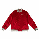 Detroit Red Wings Heavyweight Satin Mitchell & Ness NHL Jacket Red - Taass online