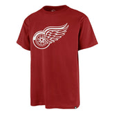 Detroit Red Wings Team Logo '47 Echo NHL T-Shirt Red - Taass sale
