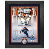 Wayne Gretzky Edmonton Oilers Silver Coin Framed NHL Photo - Taass online