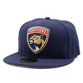 Florida Panthers New Era 59FIFTY Fitted NHL Cap Navy - Taass US