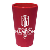 Florida Panthers 2025 Stanley Cup Champions Silicone Pint Glass - Taass near me