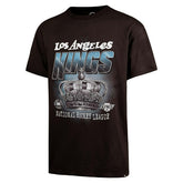 Los Angeles Kings Vintage Logo '47 Drop Shoulder NHL T-Shirt Carbonite - Taass online