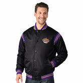 Los Angeles Kings Starter Vintage Enforcer NHL Varsity Jacket - Taass for sale