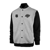 Los Angeles Kings Vintage '47 Burnside Hockey Letterman Track Jacket - Taass sale