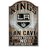 Los Angeles Kings WinCraft NHL Fan Cave Wood Sign - Taass discount