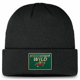 Minnesota Wild 2024/25 NHL Authentic Pro Beanie Knit Hat Black - Taass near me