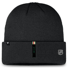 Minnesota Wild 2024/25 NHL Authentic Pro Beanie Knit Hat Black - Taass near me