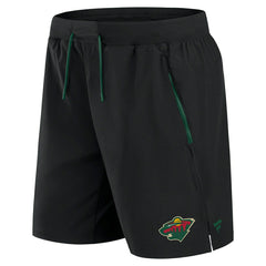 Minnesota Wild 2024/25 Authentic Pro Locker Room NHL Shorts Black - Taass sale