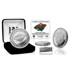 Minnesota Wild NHL Team Silver Mint Coin - Taass for sale