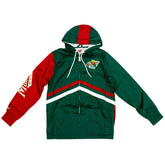 Minnesota Wild Undeniable Mitchell & Ness NHL Windbreaker Jacket - Taass near me