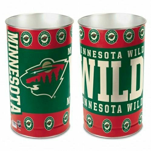 Minnesota Wild Hockey NHL Wastebasket - Taass online
