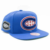 Montreal Canadiens Flip Mitchell & Ness Snapback NHL Cap Blue - Taass sale