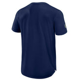 Nashville Predators 2025/26 Authentic Pro Rink Tech NHL T-Shirt Navy - Taass discount