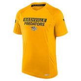 Nashville Predators 2024/25 Authentic Pro Rink Tech NHL T-Shirt Yellow - Taass sale