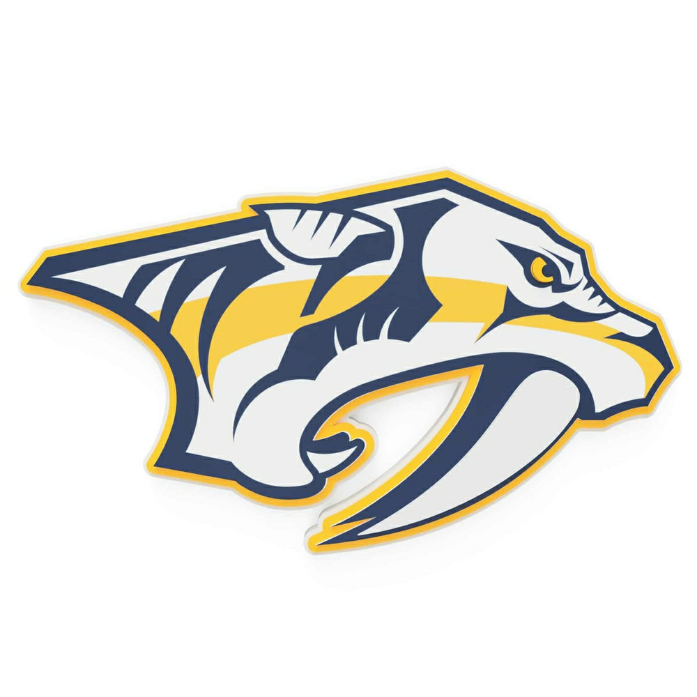 Nashville Predators NHL 3D Foam Logo Wall Sign - Taass online