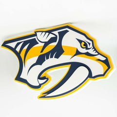 Nashville Predators NHL 3D Foam Logo Wall Sign - Taass online