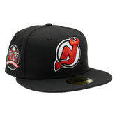 New Jersey Devils 20th Anniversary 59FIFTY Fitted NHL Cap Black - Taass near me