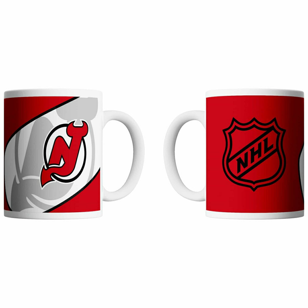 New Jersey Devils Shadow Logo & Shield NHL Mug (330 ml) - Taass online