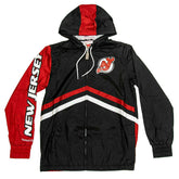 New Jersey Devils Undeniable Mitchell & Ness NHL Windbreaker Jacket - Taass US