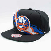 New York Islanders Paintbrush Mitchell & Ness Snapback NHL Cap Black - Taass for sale