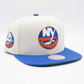New York Islanders Off-White Mitchell & Ness Snapback NHL Cap - Taass US