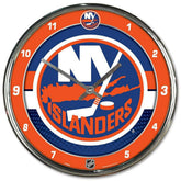 New York Islanders WinCraft Chrome NHL Wall Clock - Taass discount
