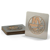 New York Islanders Boasters Stainless Steel NHL Coasters (4-Piece) - Taass discount