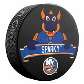 New York Islanders Sparky Mascot NHL Souvenir Puck - Taass online