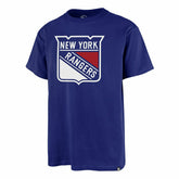 New York Rangers Team Logo '47 Echo NHL T-Shirt Blue - Taass near me