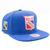 New York Rangers Flip Mitchell & Ness Snapback NHL Cap Blue - Taass for sale