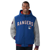 New York Rangers G-III Cold Front NHL Winter Jacket - Taass sale