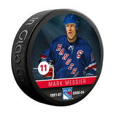 Mark Messier New York Rangers Alumni NHL Puck - Taass for sale