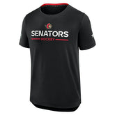Ottawa Senators 2025/26 Authentic Pro Rink Tech NHL T-Shirt Black - Taass discount