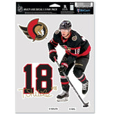Tim Stützle #18 Ottawa Senators Player NHL Decals Set (3 Pcs.) - Taass near me