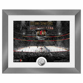 Ottawa Senators Art Deco Stadium Silver Coin Framed NHL Photo - Taass online