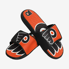 Philadelphia Flyers Big Logo NHL Gel Slides - Taass online