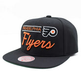 Philadelphia Flyers Retro Lock Up Mitchell & Ness Snapback NHL Cap Black - Taass sale