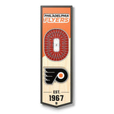 Philadelphia Flyers 3D Stadium NHL Banner - Taass sale