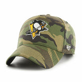 Pittsburgh Penguins Camo Grove '47 MVP DT Snapback NHL Cap - Taass US