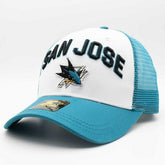 San Jose Sharks Starter Penalty NHL Trucker Cap Teal - Taass for sale